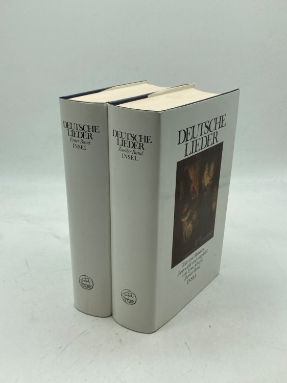 Deutsche Lieder Volumes Band 1 and 2 Texte Und Melodien Ausgewahlt Und Eingeleitet Von Ernst Klusen
