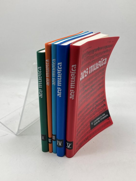5 Books of Ars Musica (German) 1 Singbugh; 2 and 3 Chor Im Anfang; 4 and 5 Chorbuch Fur Gleighe Stimmen