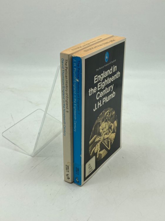 England in the Eighteenth + Nineteenth Century 2 Book Lot Bundle