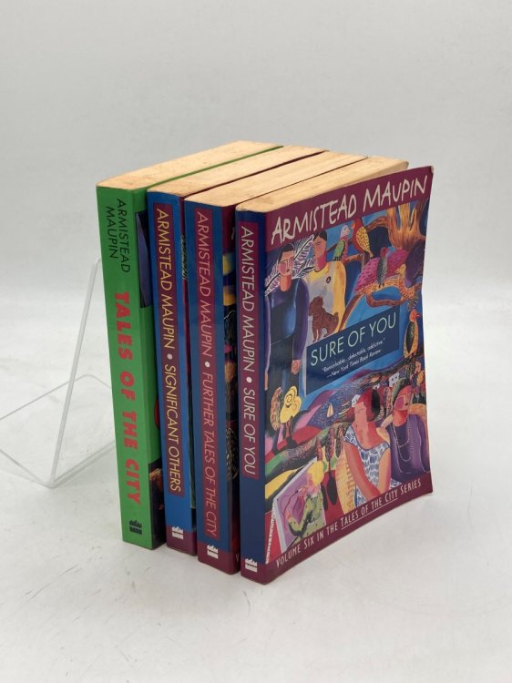 4 Armistead Maupin Paperbacks Lot Sure of You; Tales of the City; Further Tales of the City; Significant Others;
