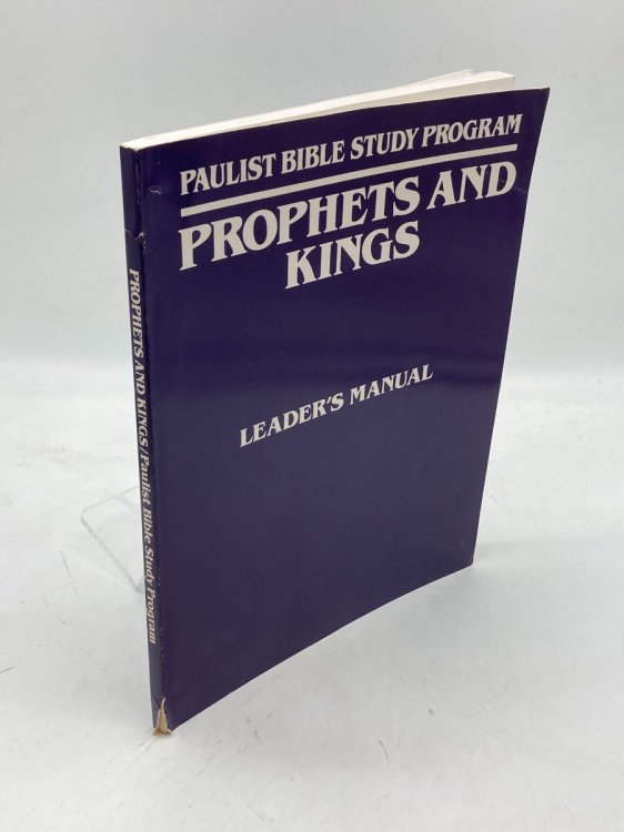 Prophets and Kings, LeaderS Guide