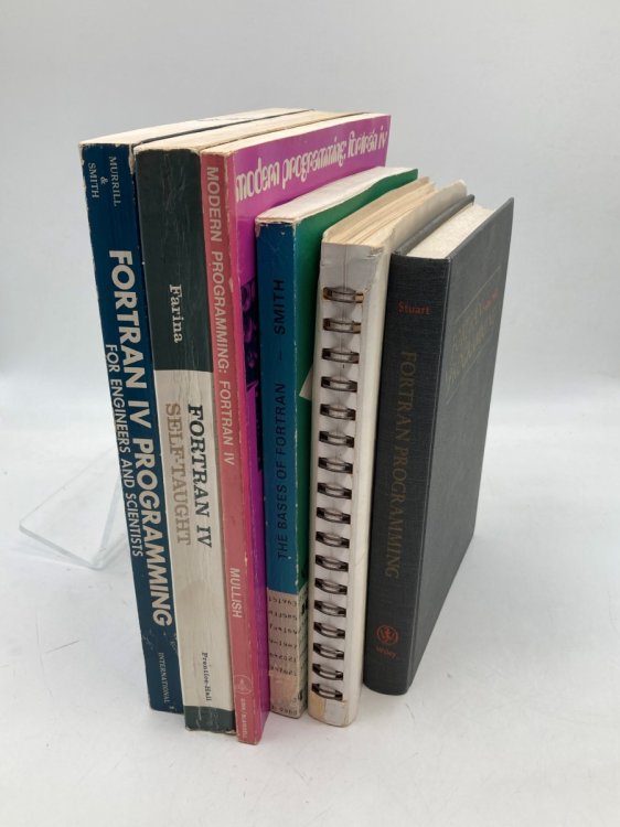 6 Vintage Books about Fortran Programming from the 1960s