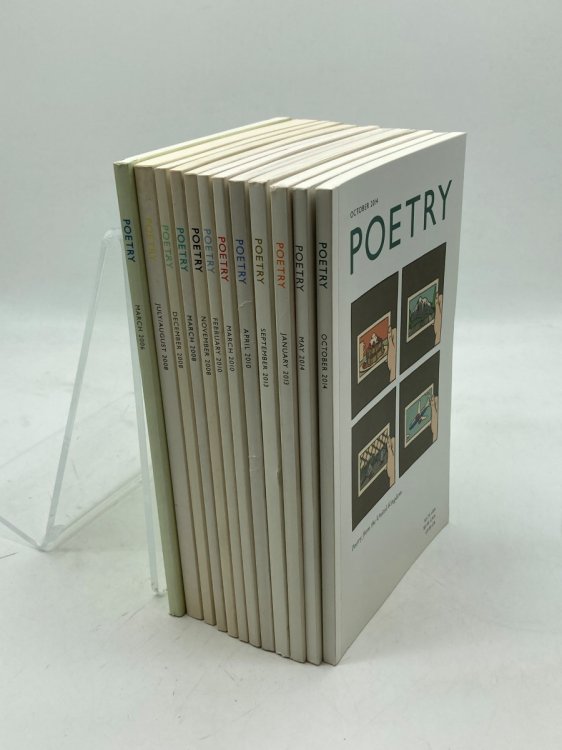 12 Issues of Poetry Magazine from 2006 to 2014