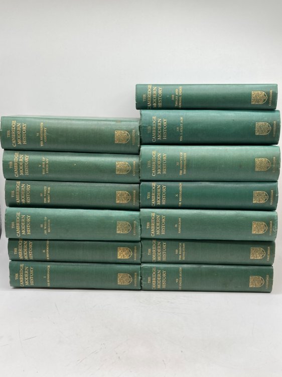 13 Volume Set of the Cambridge Modern History 1934