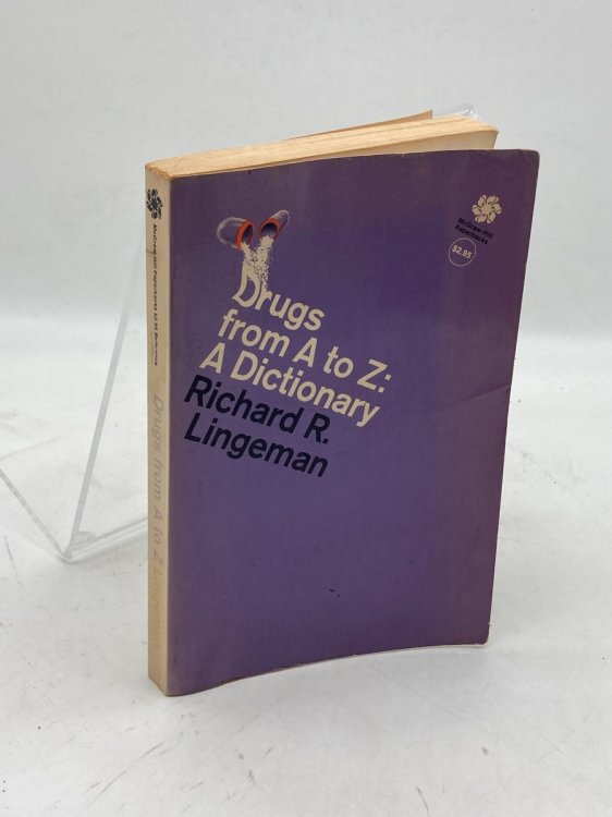 Drugs from a to Z A Dictionary
