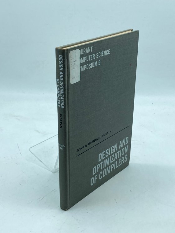 Image for Design and Optimization of Compilers Design and Optimization of Compilers