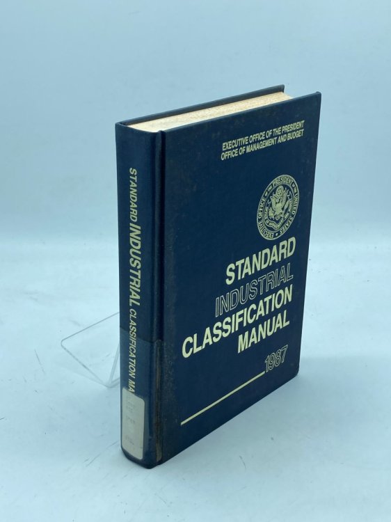 Standard Industrial Classification Manual 1987