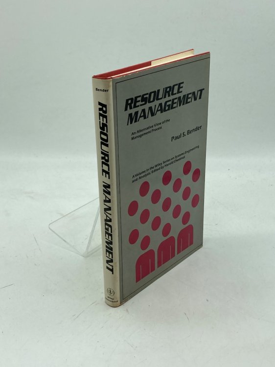 Resource Management An Alternative View of the Management Process