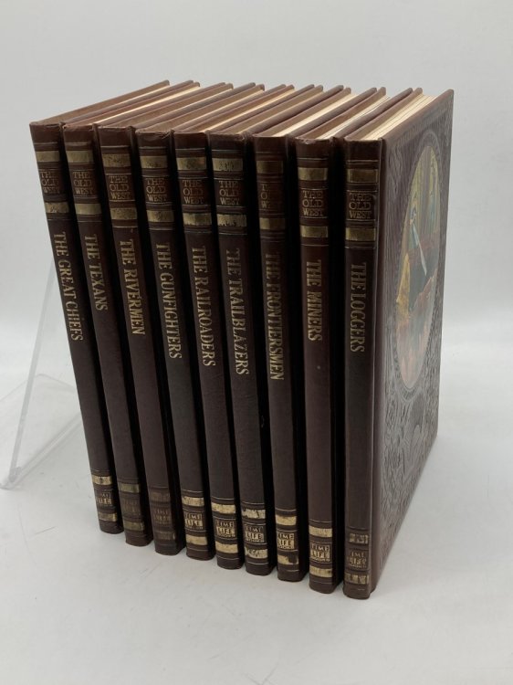 9 Volume TIME Life the Old West Lot Incomplete Set