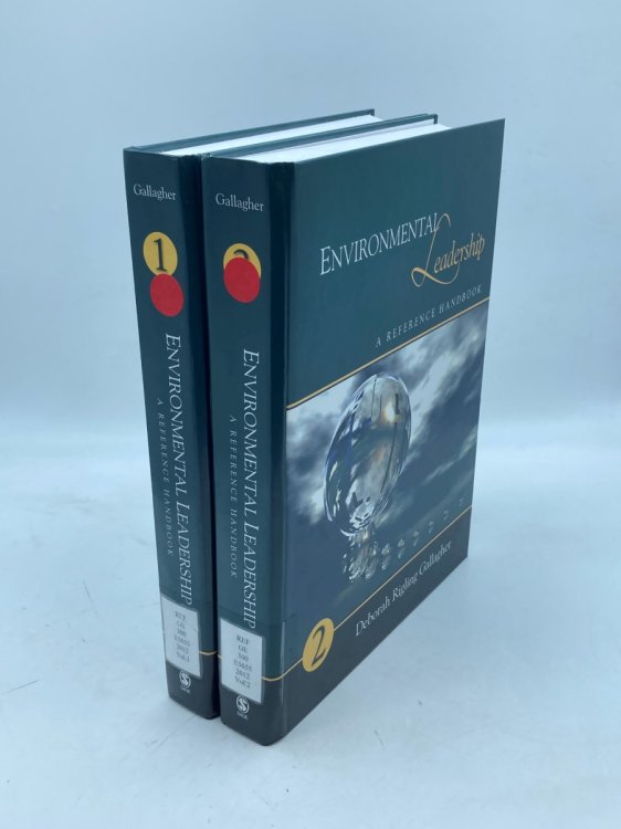 Environmental Leadership Volumes 1 and 2 A Reference Handbook