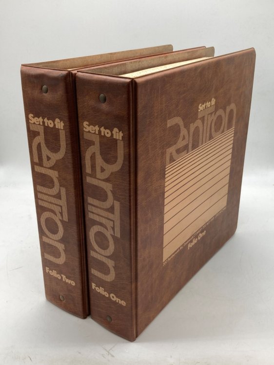 Pentron Folios 1 and 2 Set to Fit - Typesetting Fonts - Vintage