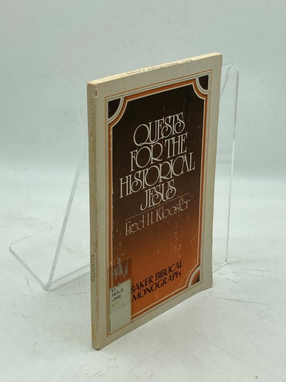 Image for Quests for the Historical Jesus Quests for the Historical Jesus