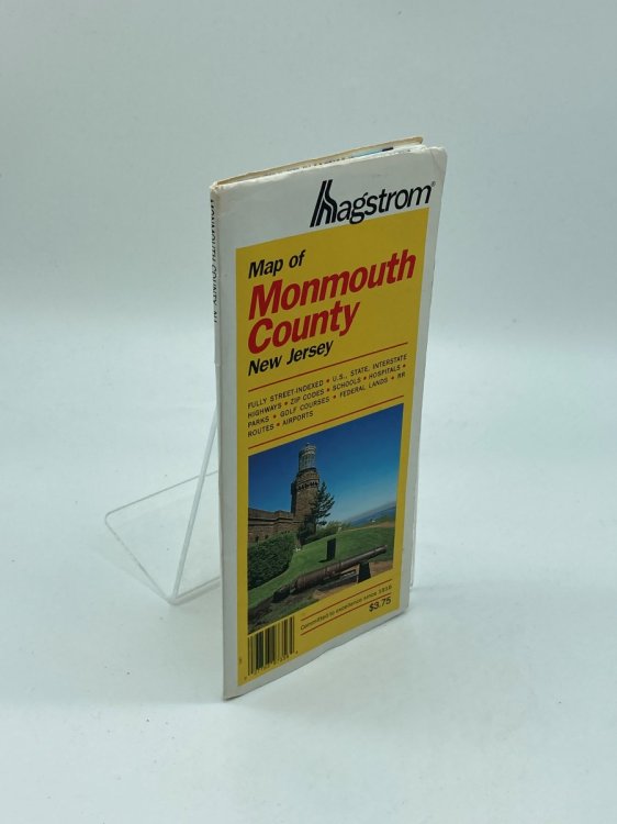 Monmouth County, New Jersey Pocket Map