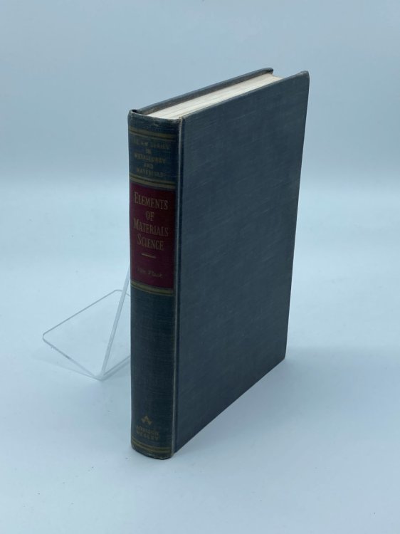 Elements of Materials Science An Introductory Text for Engineering Students