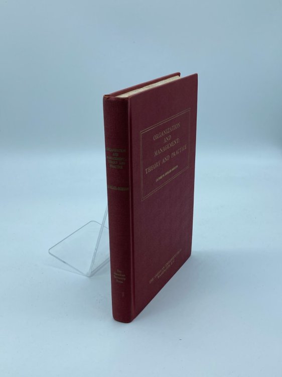 ORGANIZATION and Management: Theory and Practice