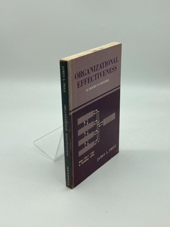 Organizational Effectiveness An Inventory of Propositions