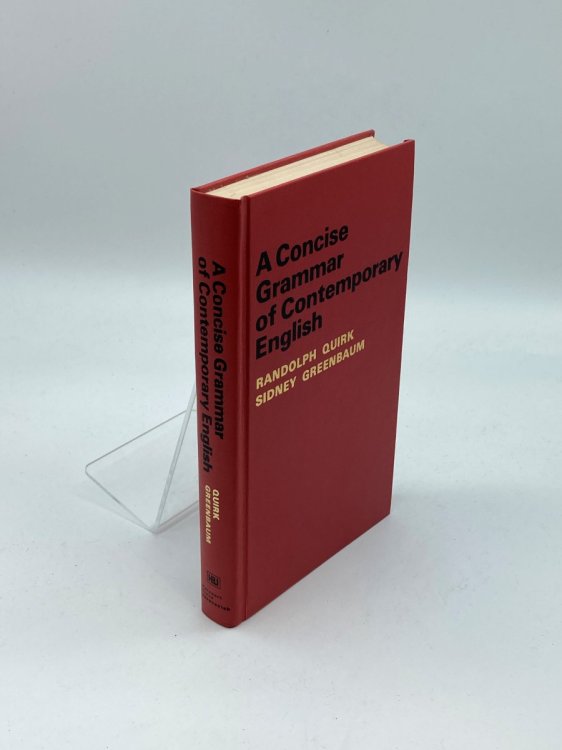 A Concise Grammar of Contemporary English