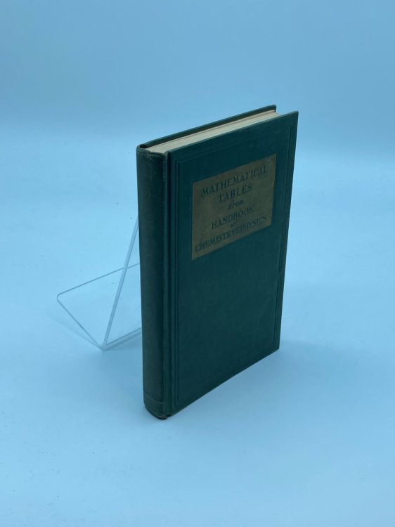 Mathematical Tables From Handbook of Chemistry and Physics