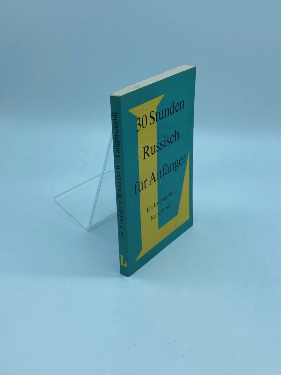 30 Stunden Russische Fr Anfnger Ein Langenscheidt Kurzlehrbuch