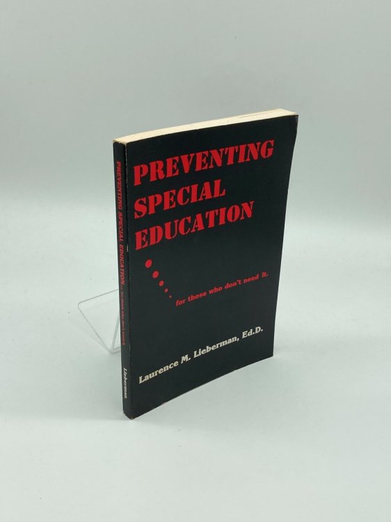 Preventing Special Education For Those Who Don't Need It