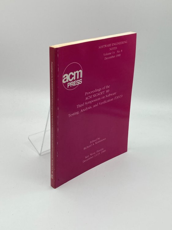 ACM Sigsoft 1989 Third Symposium on Software Testing, Analysis, & Verification , Held December 13-15, 1989, Key West, Florida