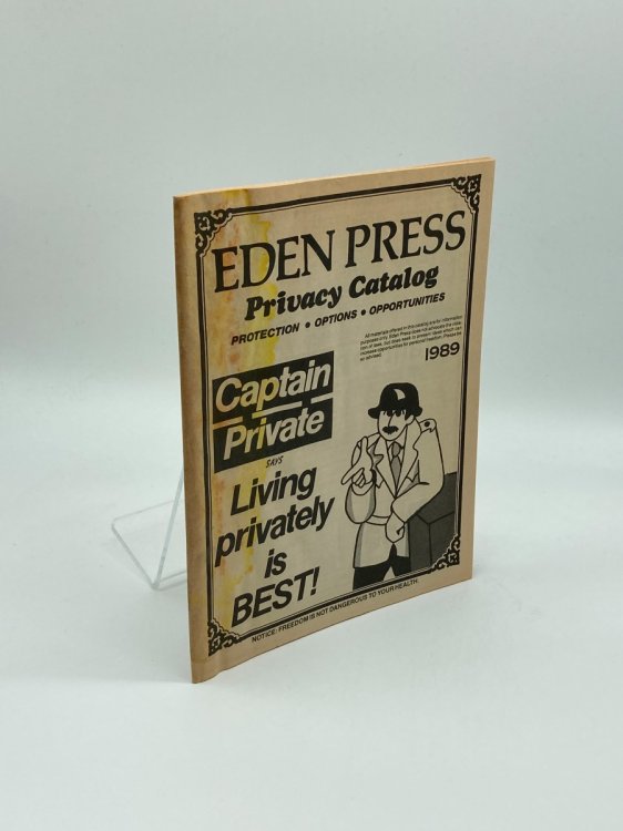 Eden Press Privacy Catalog 1989 Protection, Options, Opportunities