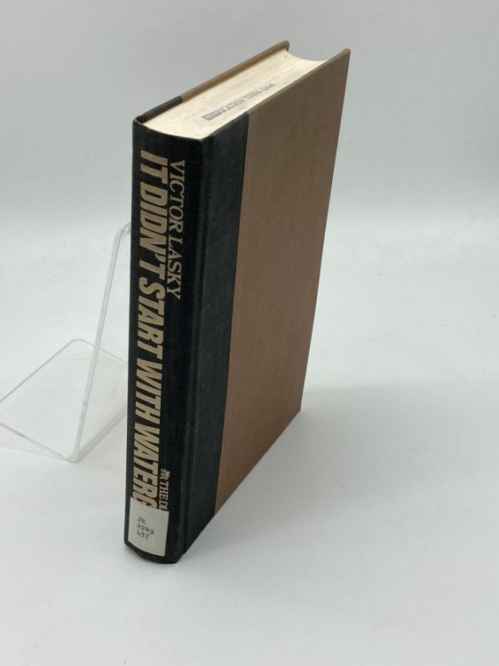 It Didn't Start with Watergate