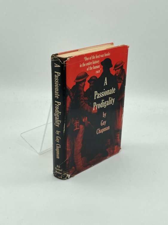 A Passionate Prodigality Fragments of Autobiography