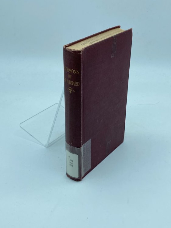 Sermons of St. Bernard On Advent and Christmas - Including the Famous Treatise on the Incarnation Called 