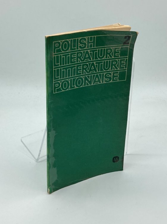 Polish Literature/literature Polonaise Year 1 Issue # 2