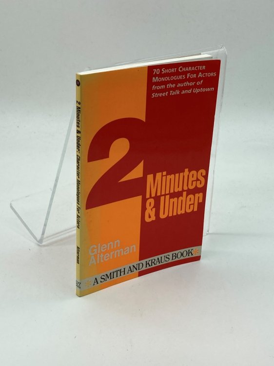 2 Minutes and Under Character Monologues for Actors