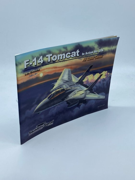 F-14 Tomcat in Action - Aircraft Color Series No. 206 by Lou Drendel