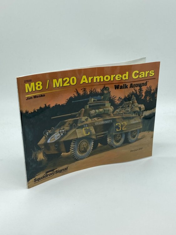 Squadron Signal Publications M8/M20 Armored Cars Walk around Book