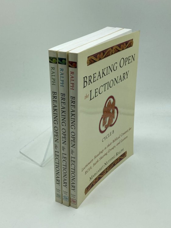 Breaking Open the Lectionary: Cycles a + B + C 3 Volume Paperback Bundle Lot Lectionary Readings in Their Biblical Context for RCIA, Faith Sharing Groups and Lectors