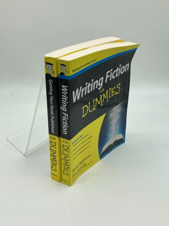 Writing Fiction + Getting Your Book Published for Dummies 2 Volume Paperback Bundle