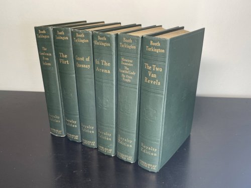 6 Book Set from the early 1900s (The Gentleman from India, The Flirt, Guest of Quesnay, In The Arena, Monsieur Bocaire, The Two Van Rebels) Royalty Edition