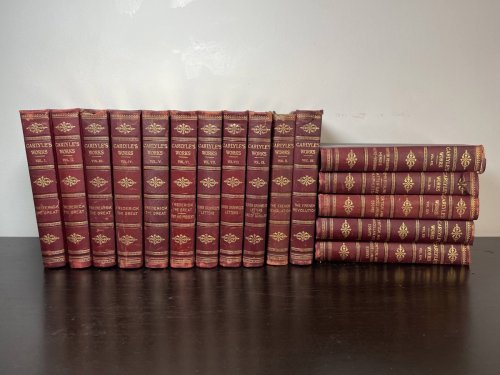 The Works of Thomas Carlyle - 16 Volume Set (1897)