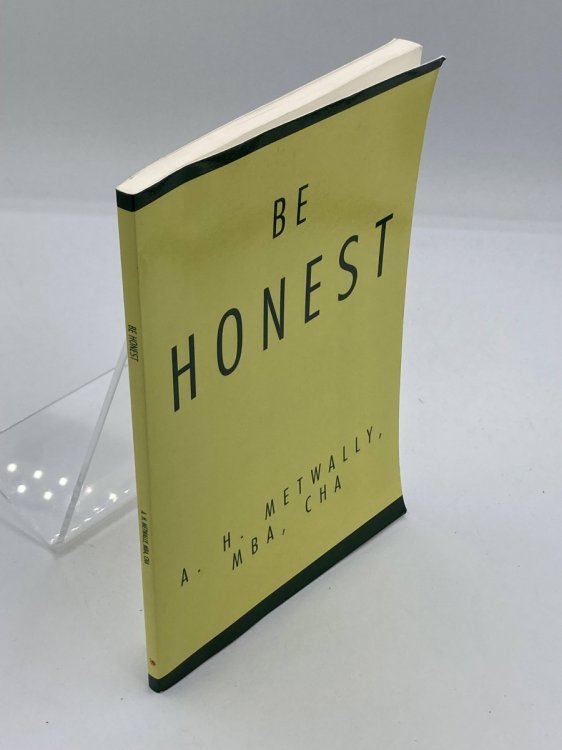 Be Honest A Memoir