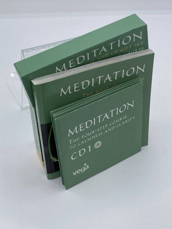 Meditation A Book and CD Gift Set: the Four-Step Course to Calmness and Clarity