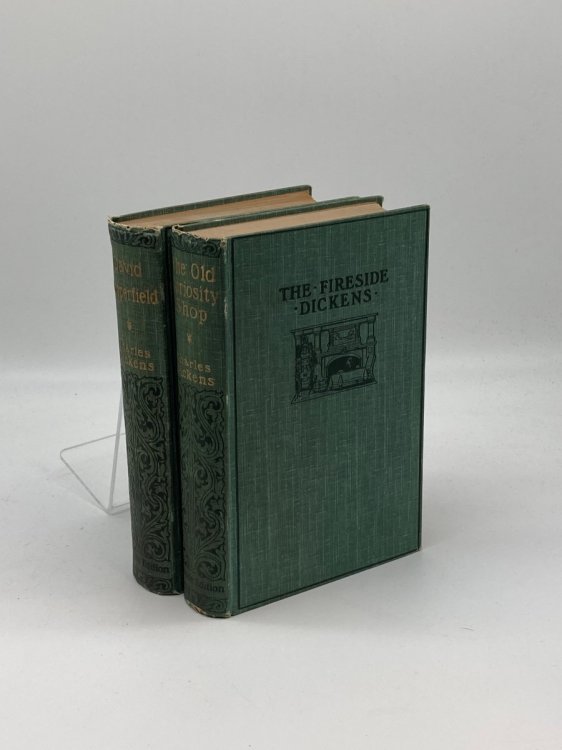 The Old Curiosity Shop + David Copperfield - Fireside Edition 2 Volume Set