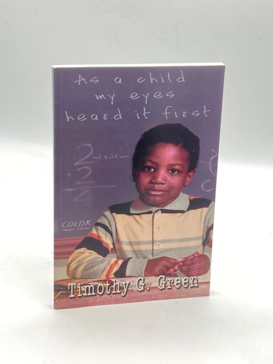 As a Child My Eyes Heard It First (Signed!)