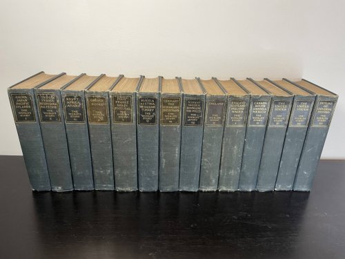 The World's Story in Fourteen Volumes with Illustrations (1914, Complete Set)