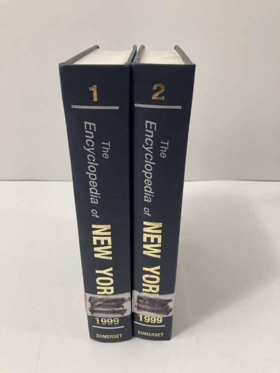 Encyclopedia Of New York, Vol. 1 & 2