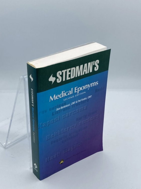 Stedmans Medical Eponyms Second Edition