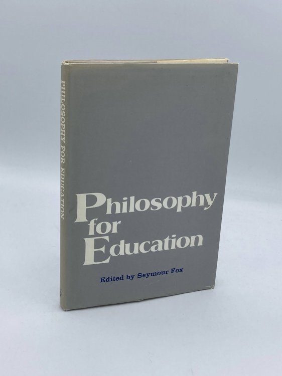 Philosophy for Education