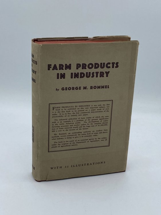 Image for Farm Products In Industry (1928) with 31 illustrations Farm Products In Industry (1928) with 31 illustrations