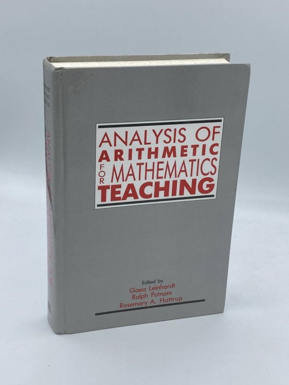 Image for Analysis of Arithmetic for Mathematics Teaching Analysis of Arithmetic for Mathematics Teaching
