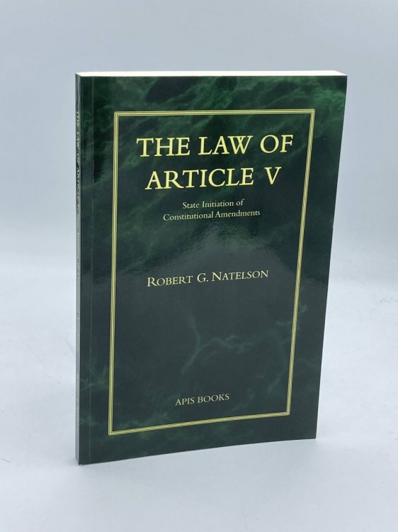 The Law of Article V State Initiation of Constitutional Amendments
