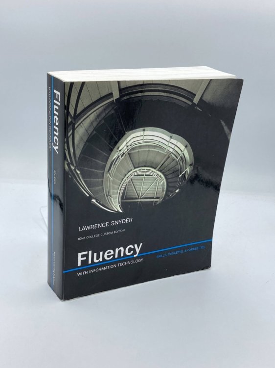 Fluency with Information Technology