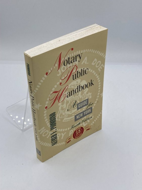 Notary Public Handbook A Guide for New York